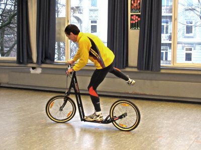 Roller-Übung