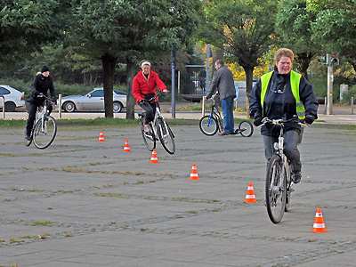 Training an den Wallanlagen
